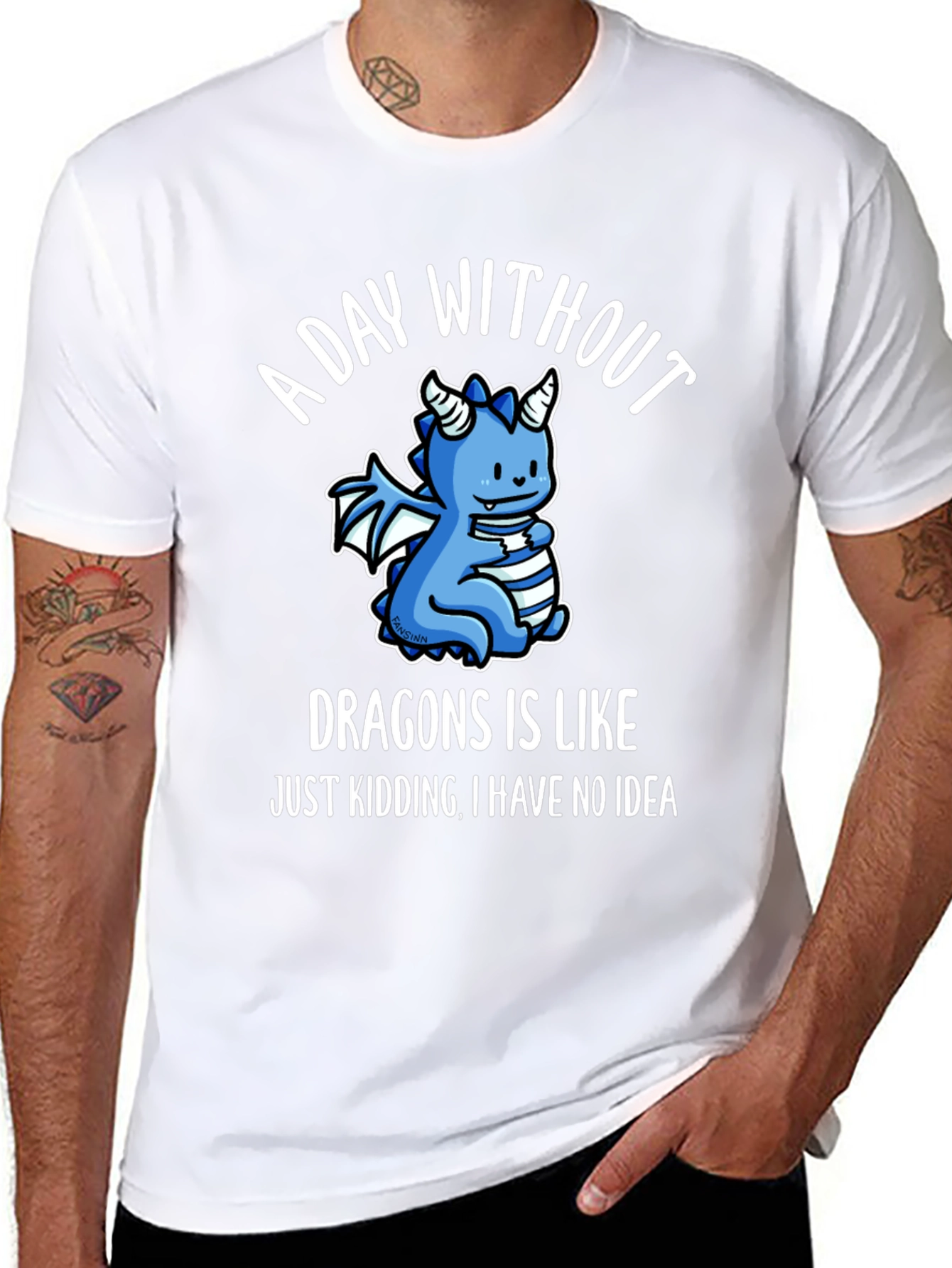 Dragon Lovers T-Shirt - A Day Without Dragons