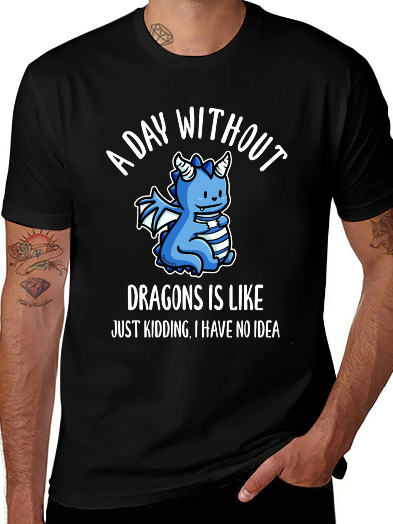 Dragon Lovers T-Shirt - A Day Without Dragons
