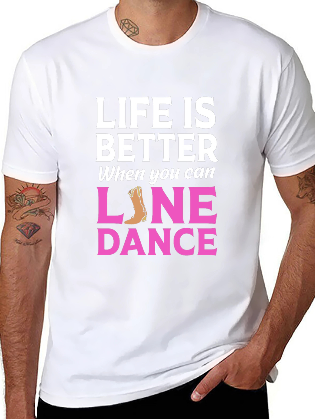 Life is Better Line Dance T-Shirt