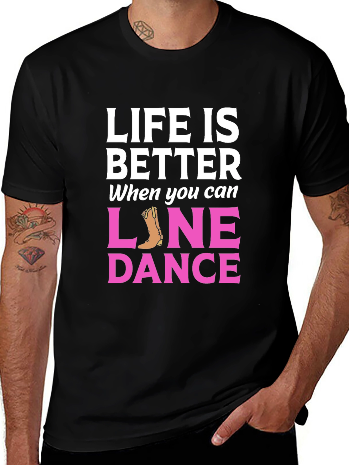 Life is Better Line Dance T-Shirt
