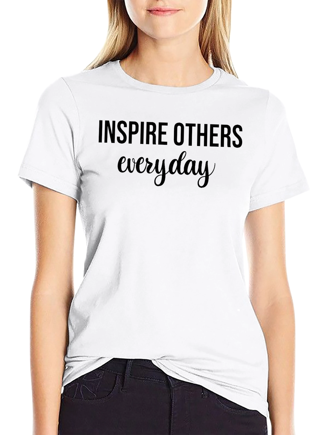 Inspire Others Everyday Black T-Shirt