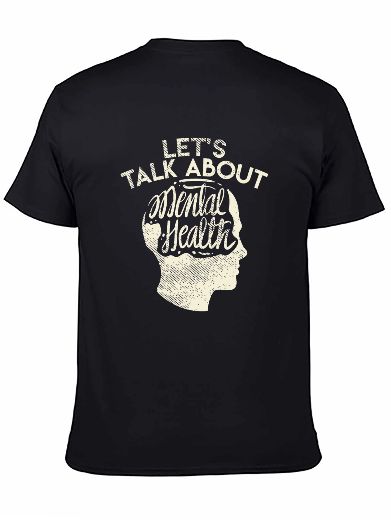 Lets Talk About Mental Health Graphic Tee