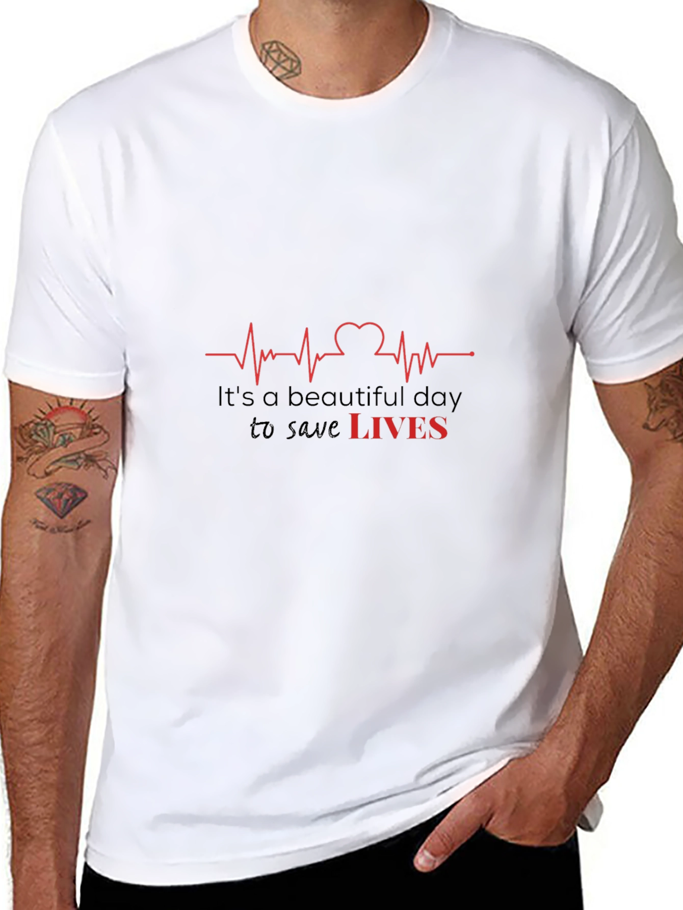 Its a Beautiful Day to Save Lives T-Shirt