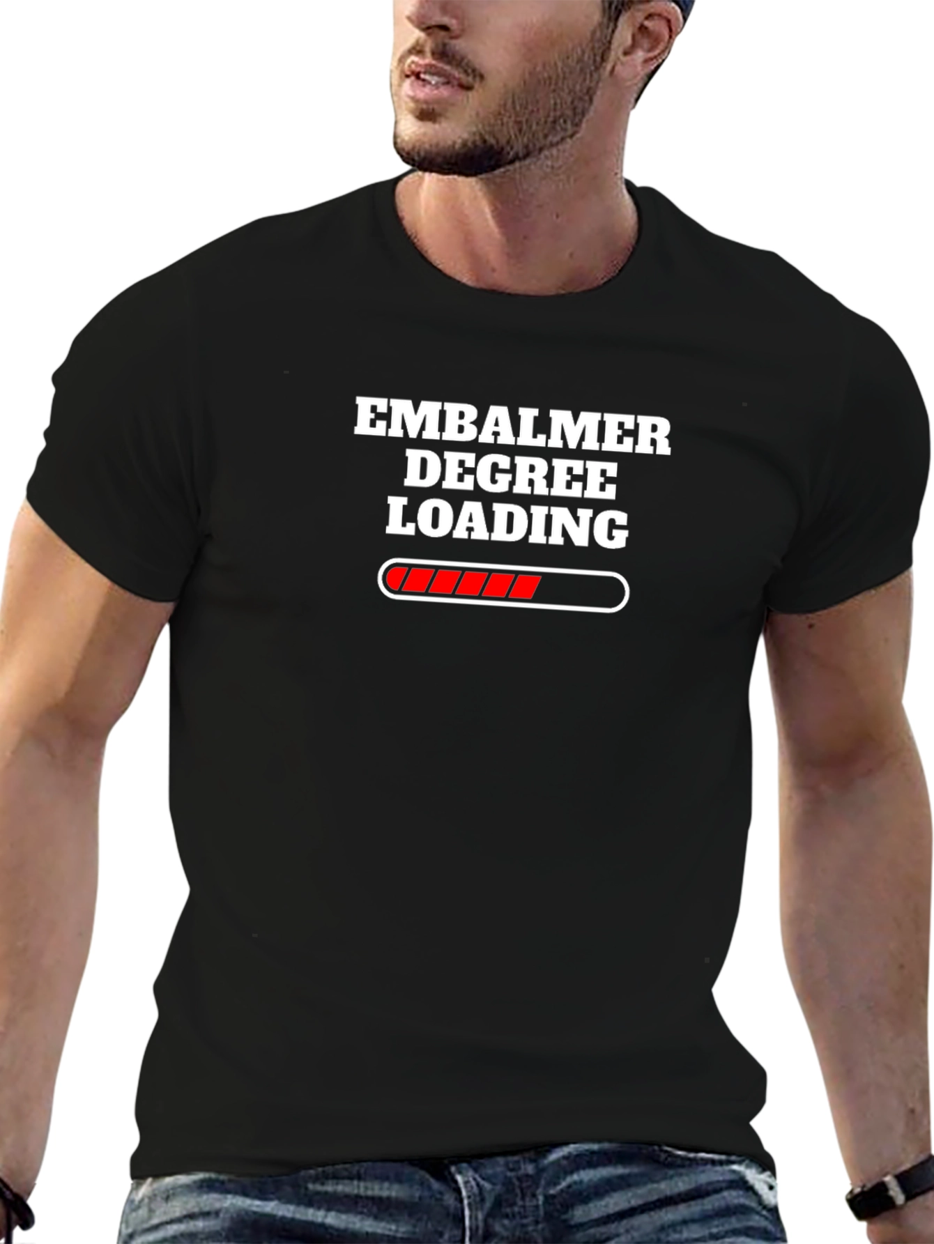 Embalmer Degree Loading Black T-Shirt