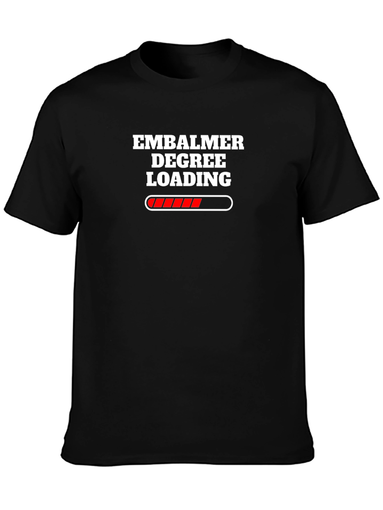 Embalmer Degree Loading Black T-Shirt