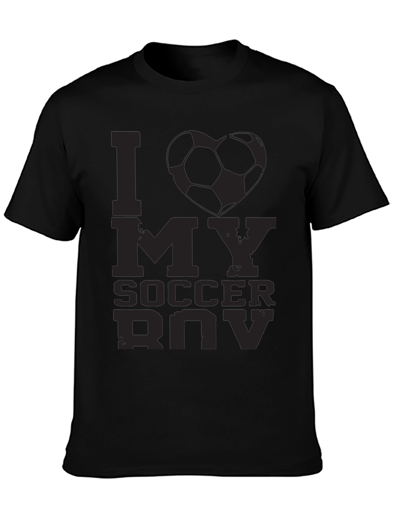 I Love My Soccer Boy - Novelty T-Shirt