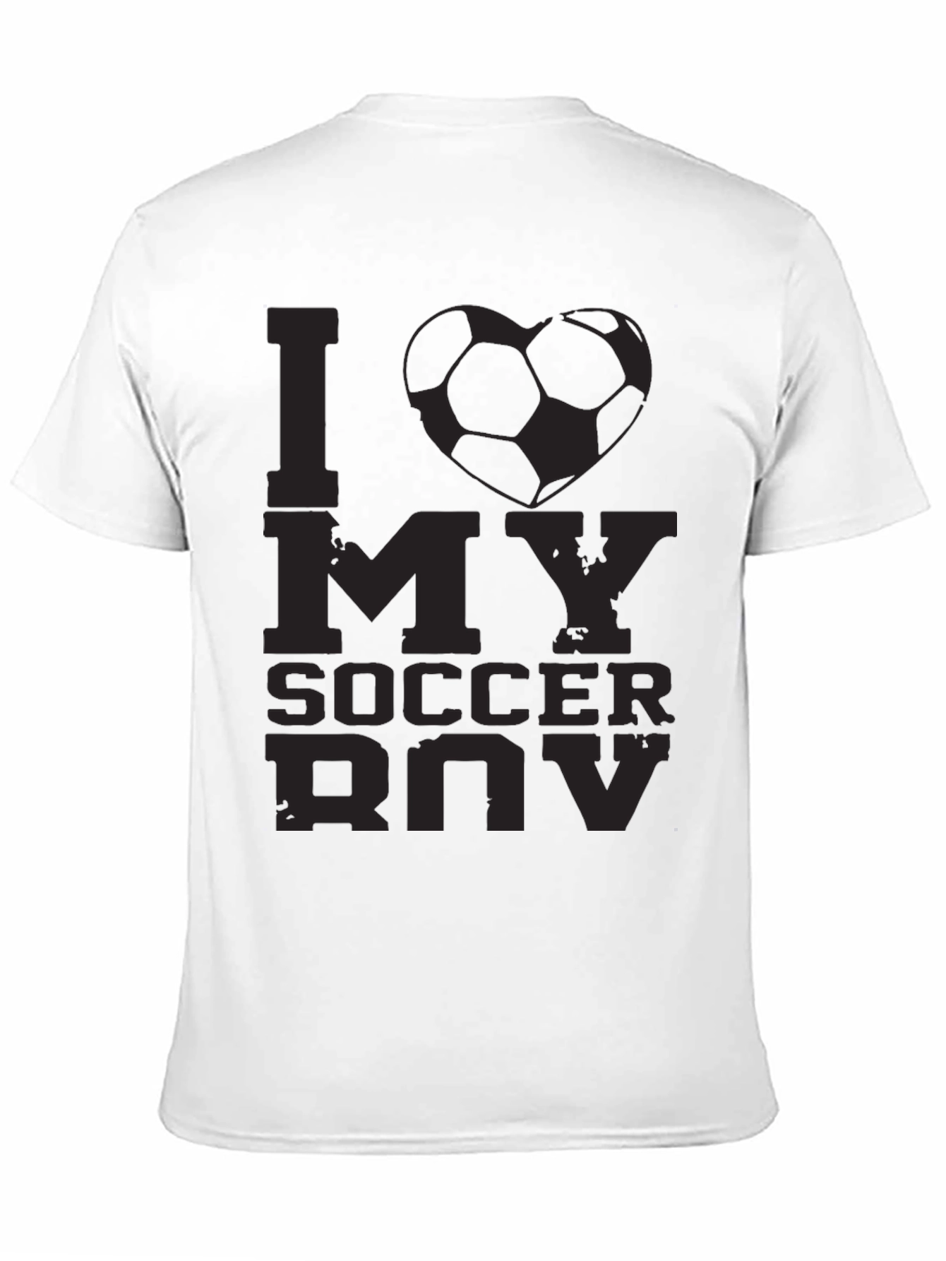 I Love My Soccer Boy - Novelty T-Shirt
