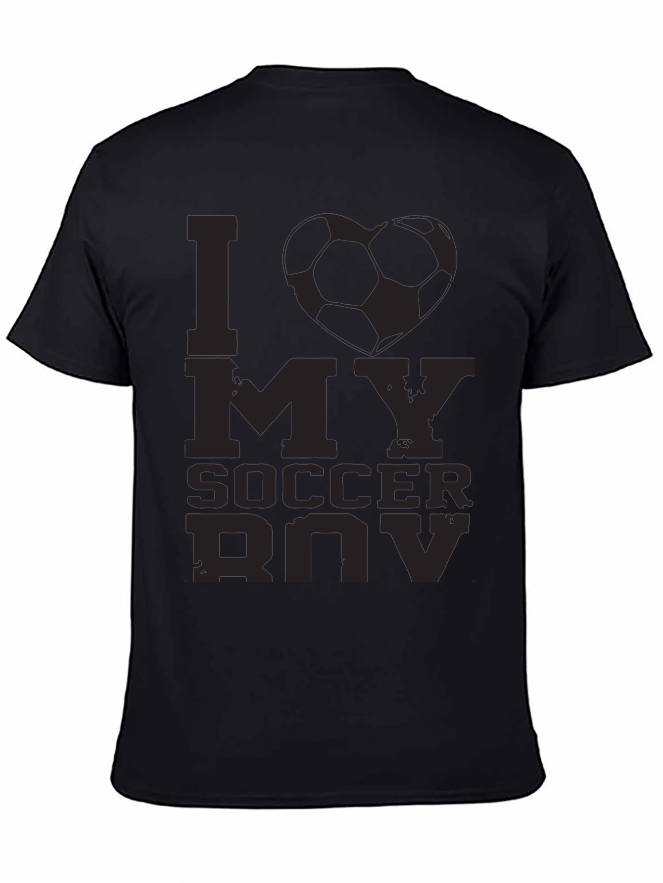 I Love My Soccer Boy - Novelty T-Shirt