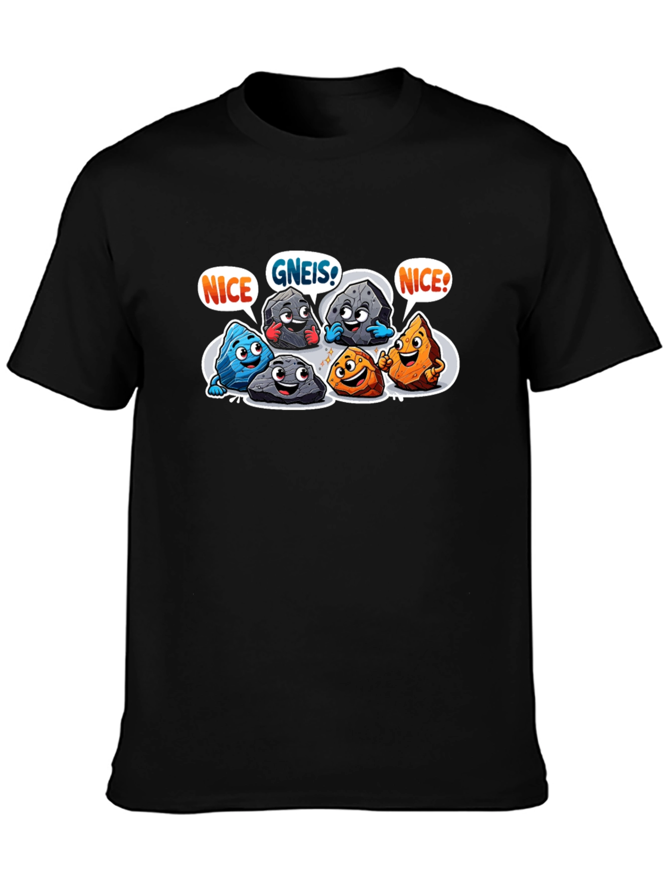 Funny Rock Puns Graphic T-Shirt