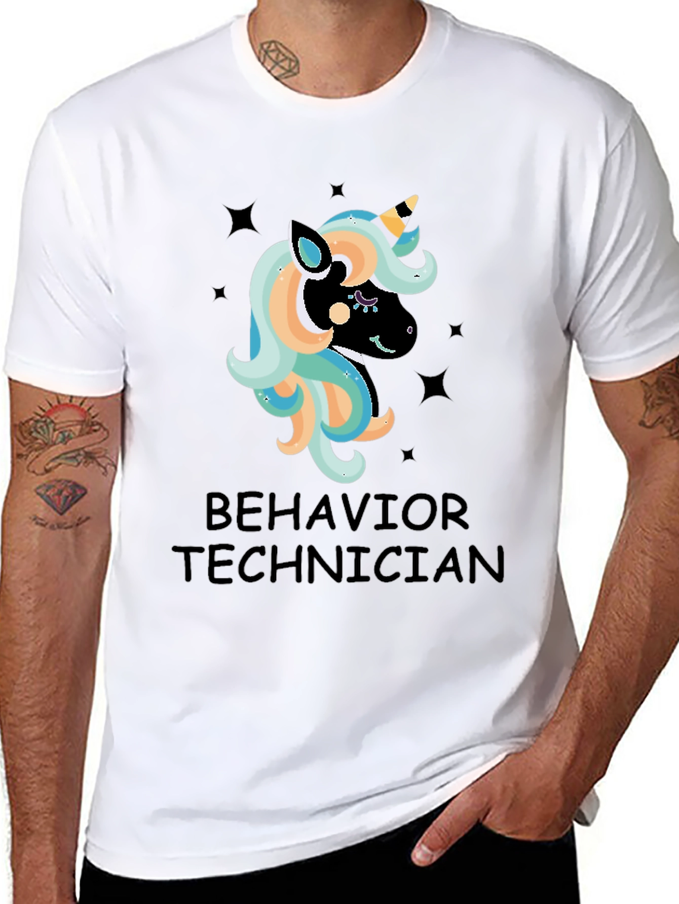 Unicorn Behavior Technician T-Shirt