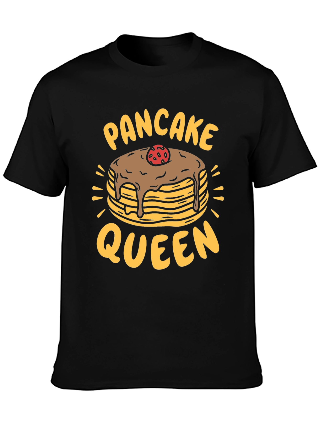 Pancake Queen Graphic T-Shirt - Foodie Fashion
