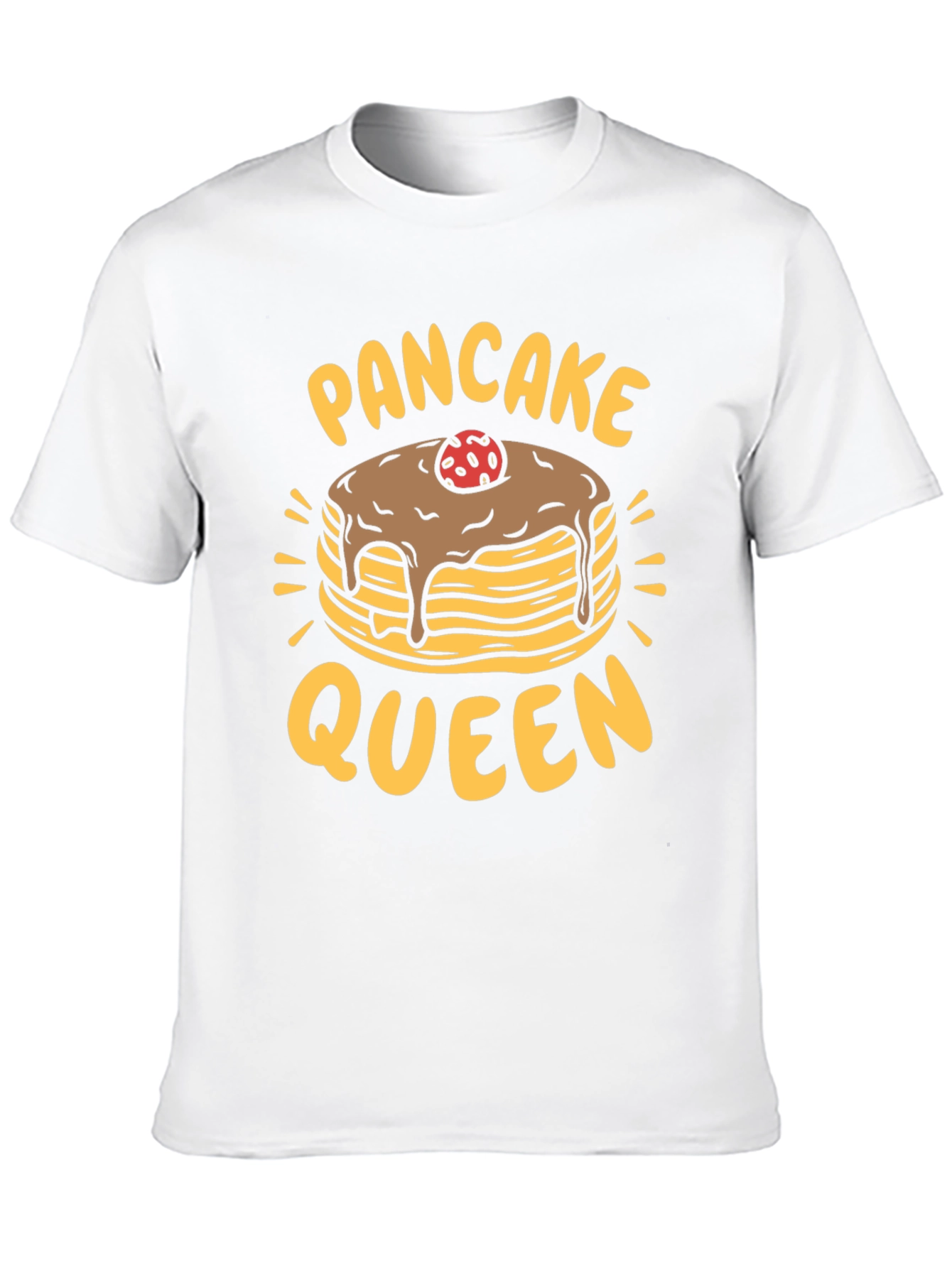 Pancake Queen Graphic T-Shirt - Foodie Fashion