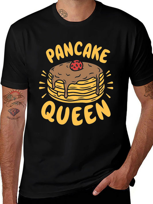 Pancake Queen Graphic T-Shirt - Foodie Fashion