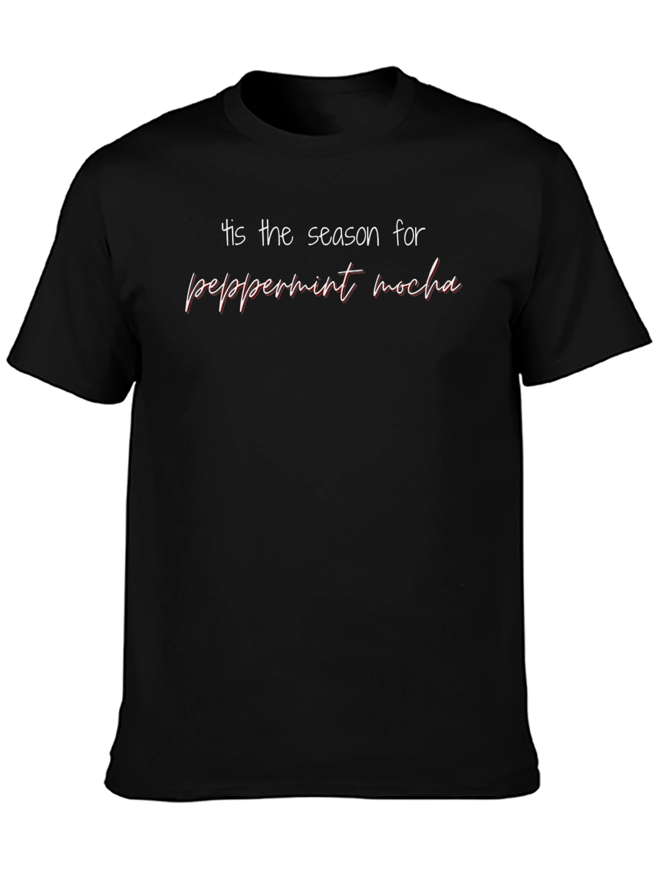 Tis the Season Peppermint Mocha Graphic Tee