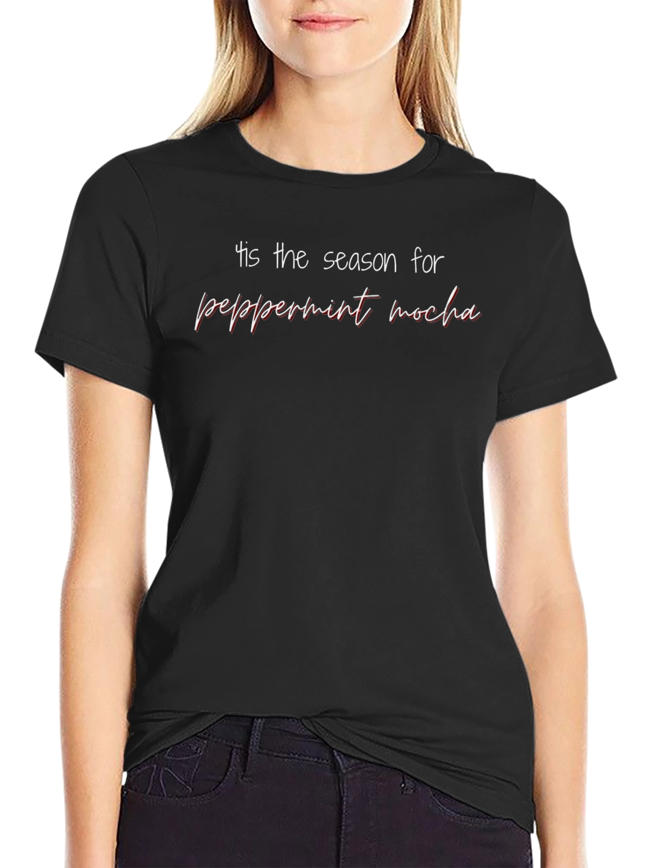 Tis the Season Peppermint Mocha Graphic Tee