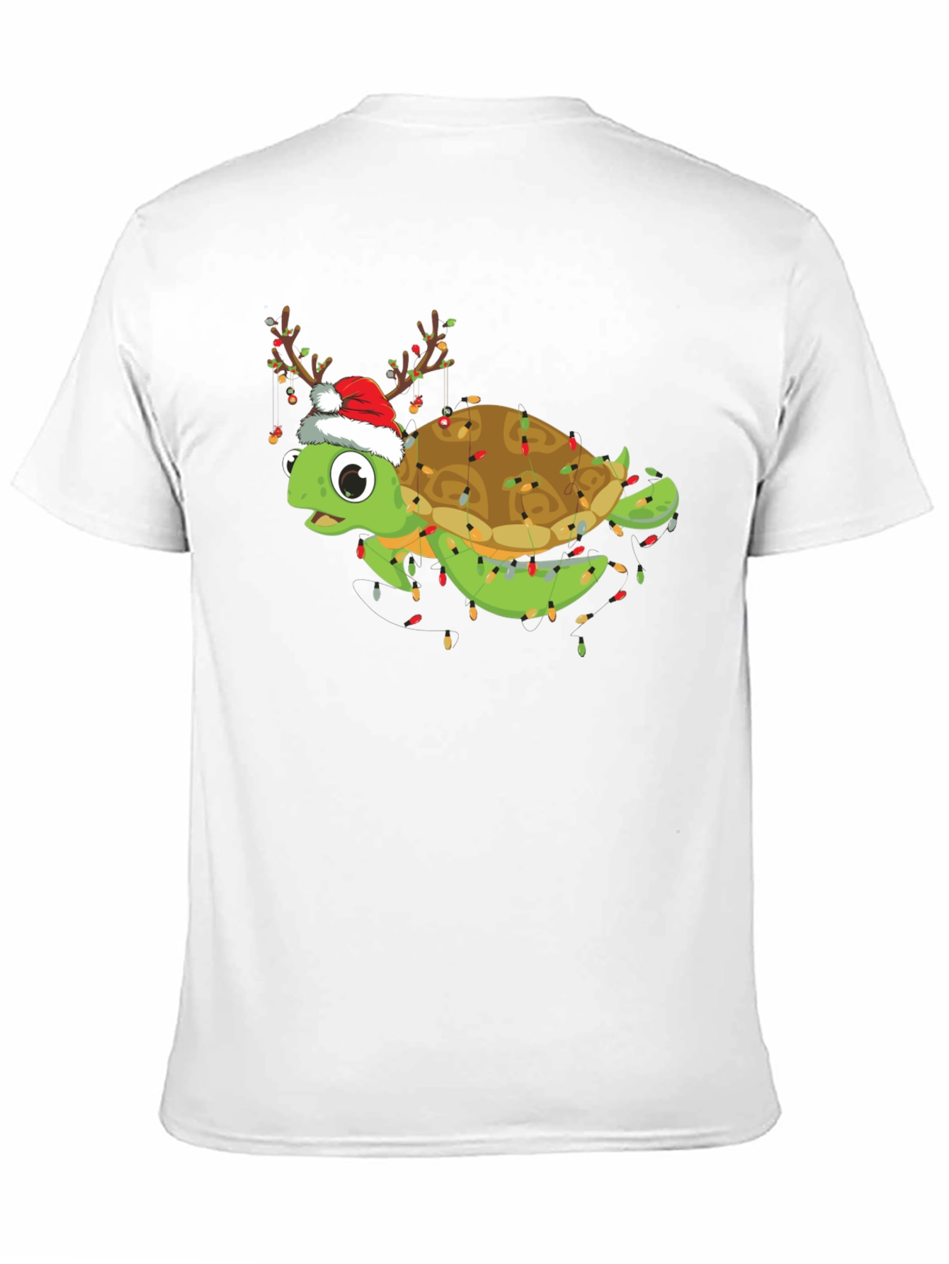 Festive Turtle Christmas T-Shirt