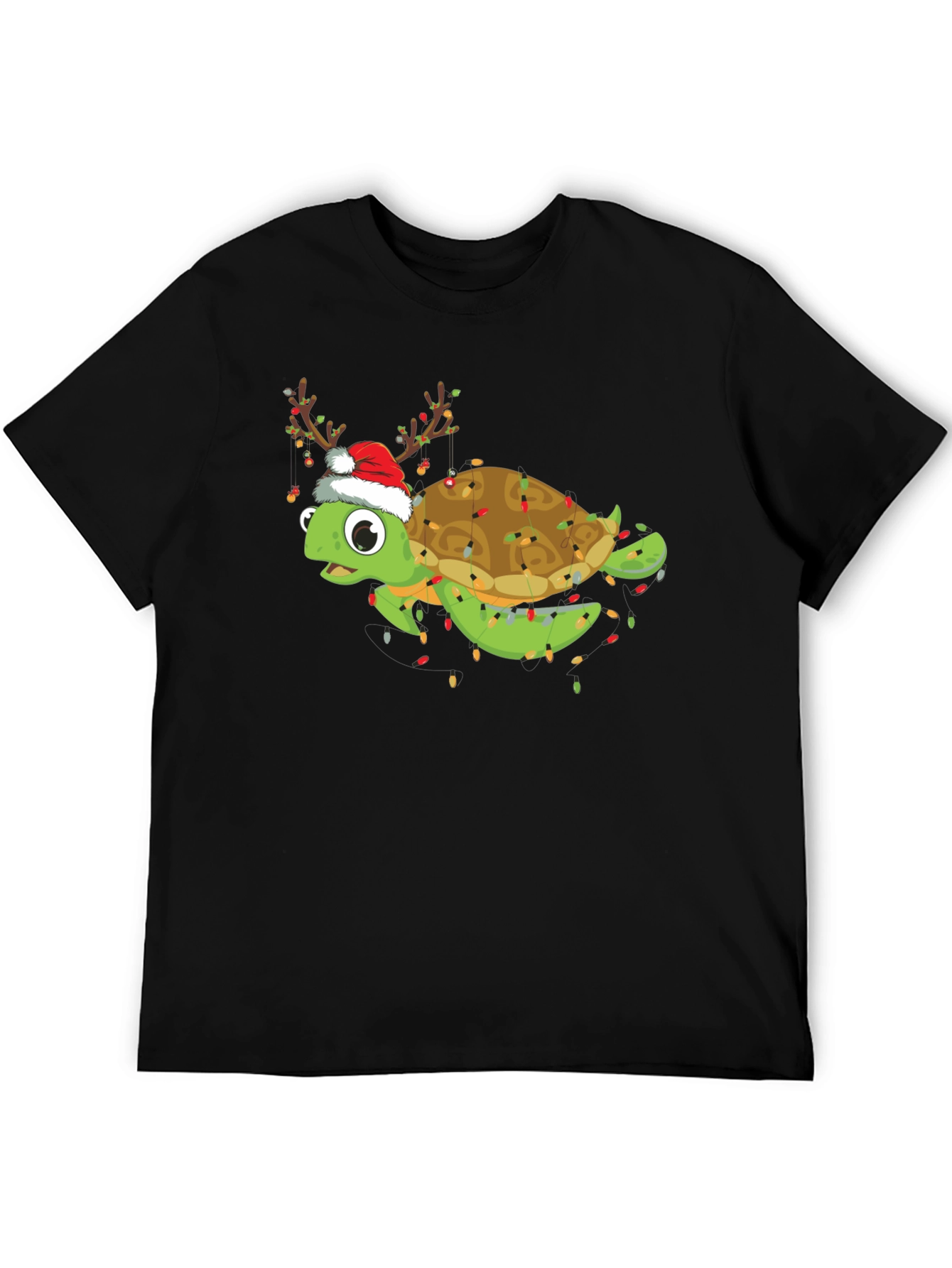 Festive Turtle Christmas T-Shirt