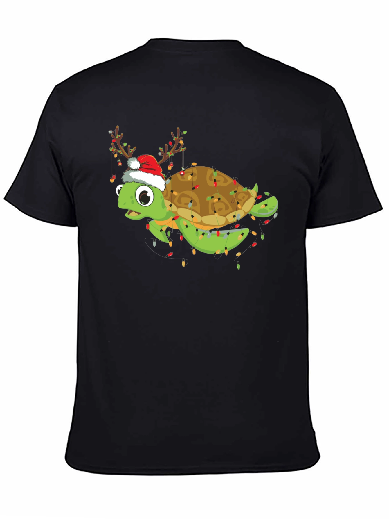 Festive Turtle Christmas T-Shirt