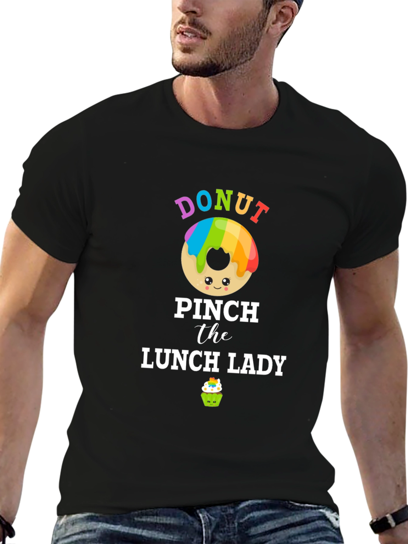Donut Pinch Lunch Lady T-Shirt