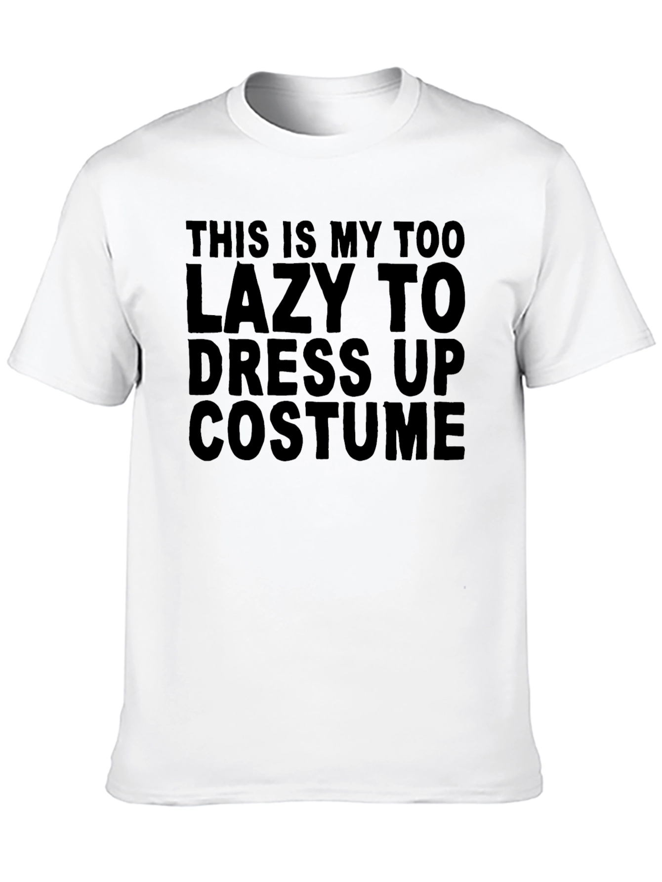 Lazy Costume T-Shirt - Funny Casual Tee