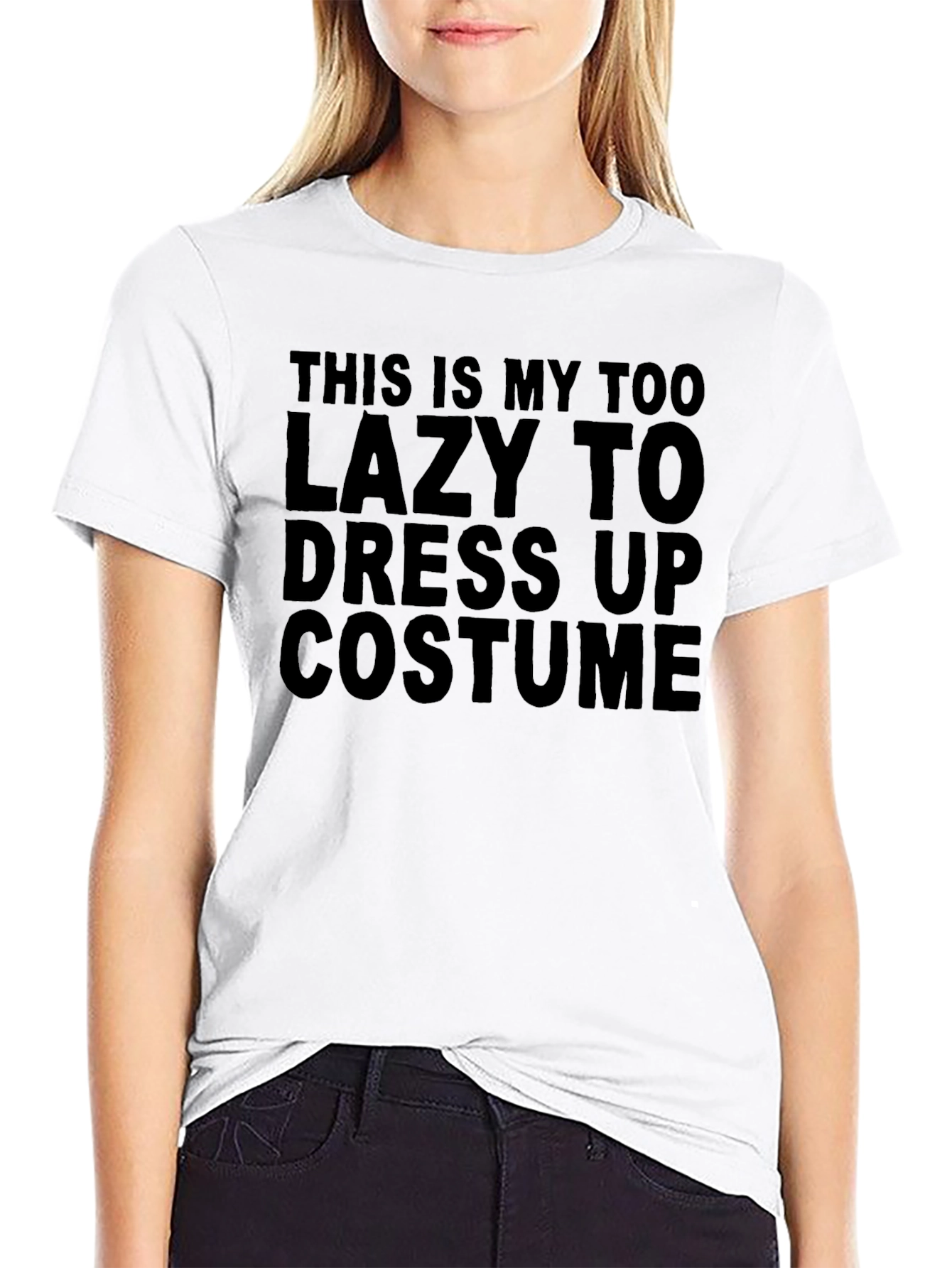 Lazy Costume T-Shirt - Funny Casual Tee