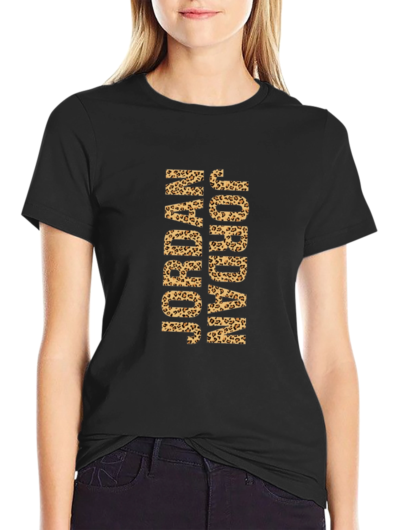 JORDAN Leopard Print T-Shirt