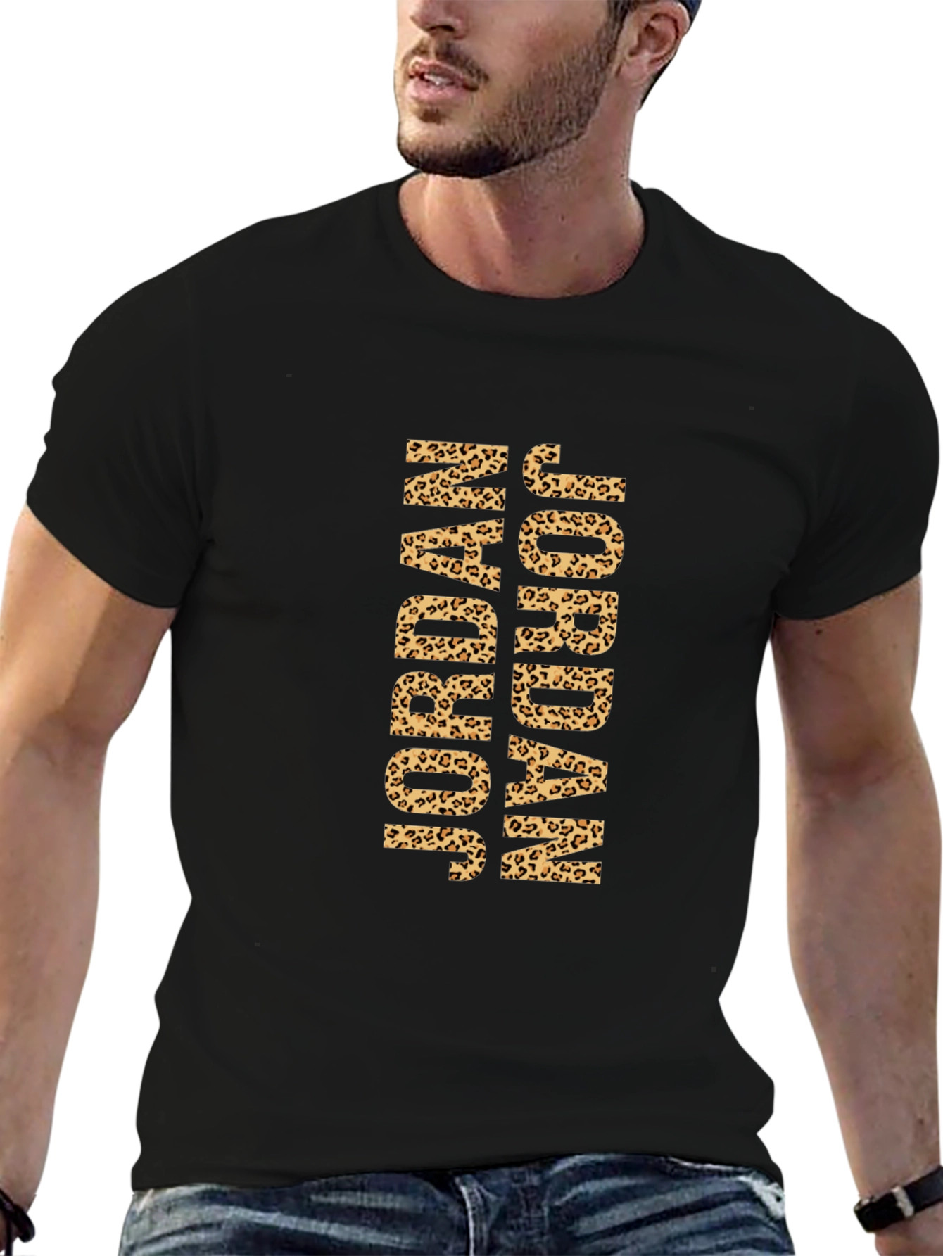 JORDAN Leopard Print T-Shirt