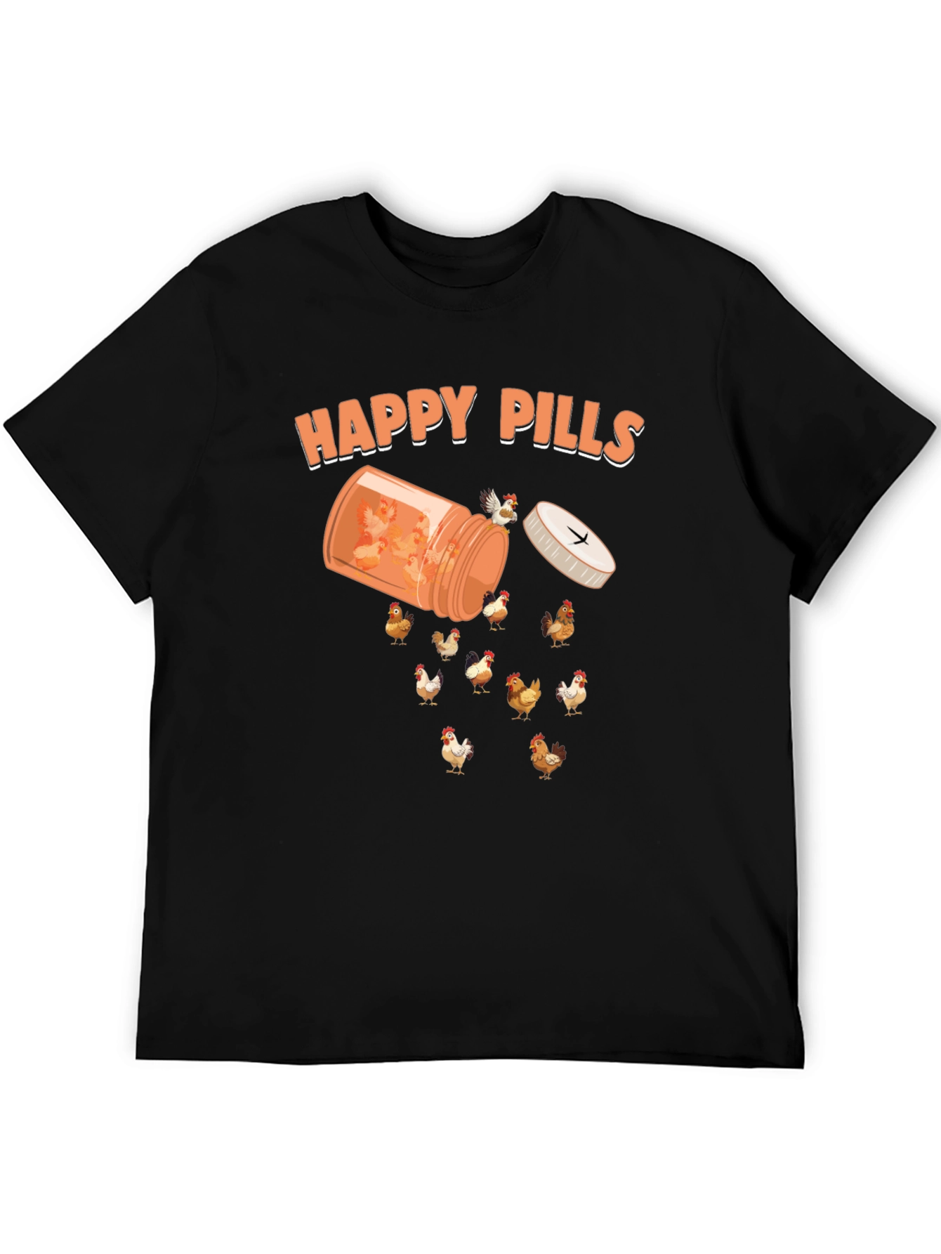 Happy Pills Chicken T-Shirt