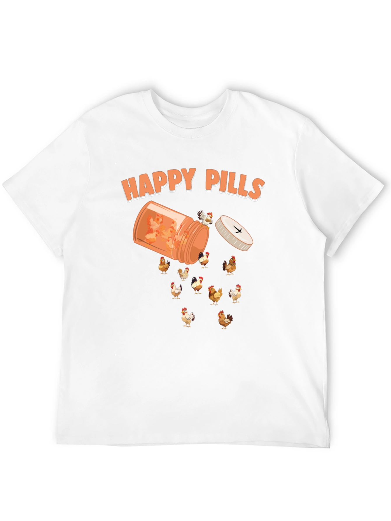 Happy Pills Chicken T-Shirt