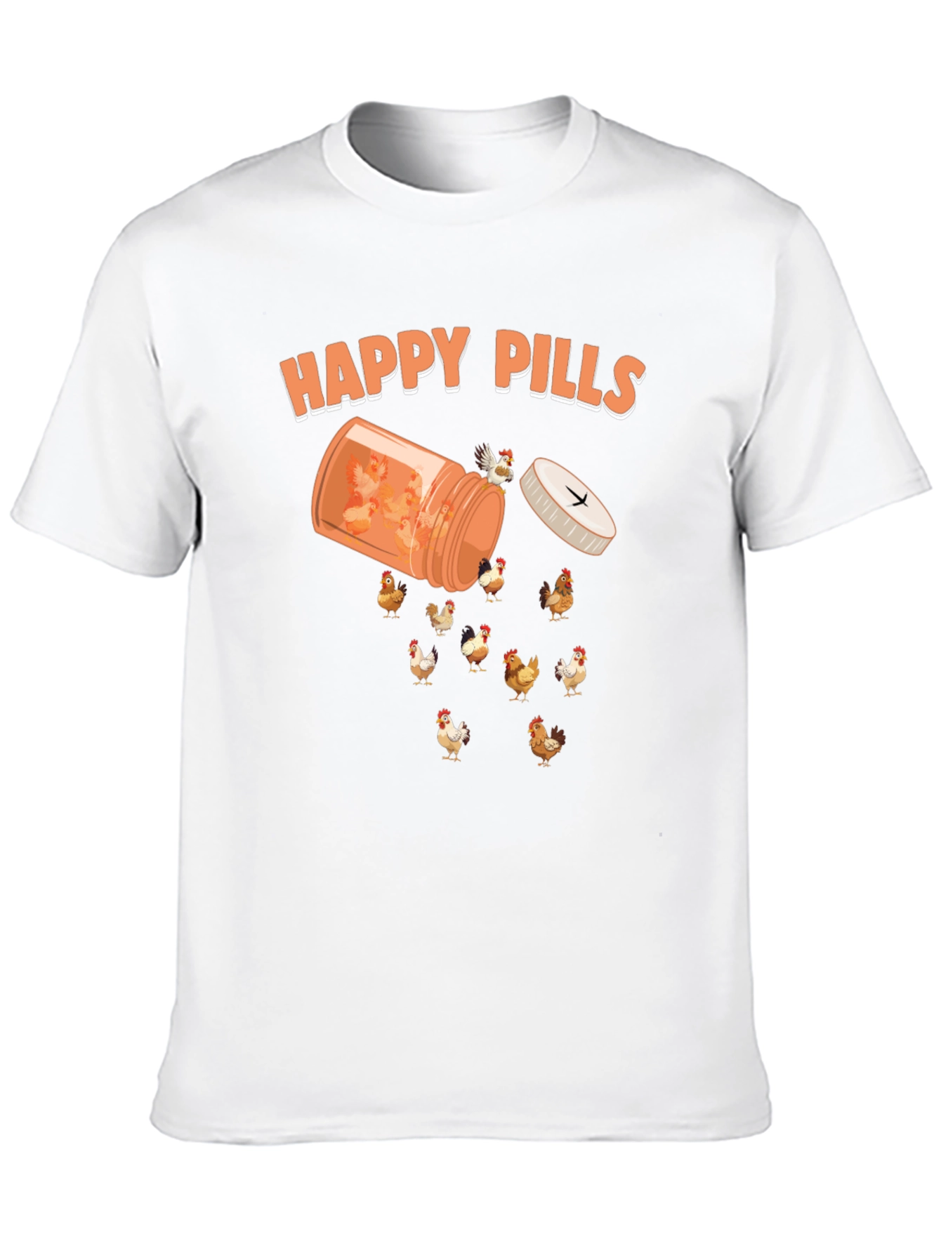 Happy Pills Chicken T-Shirt