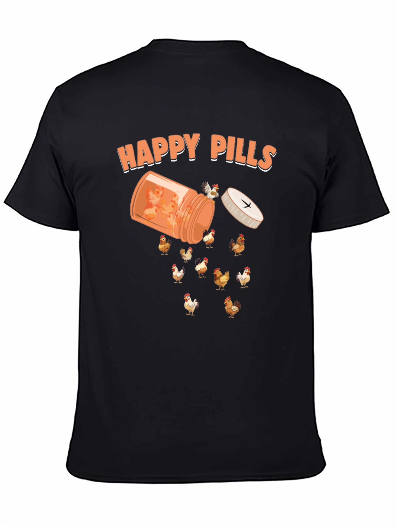 Happy Pills Chicken T-Shirt