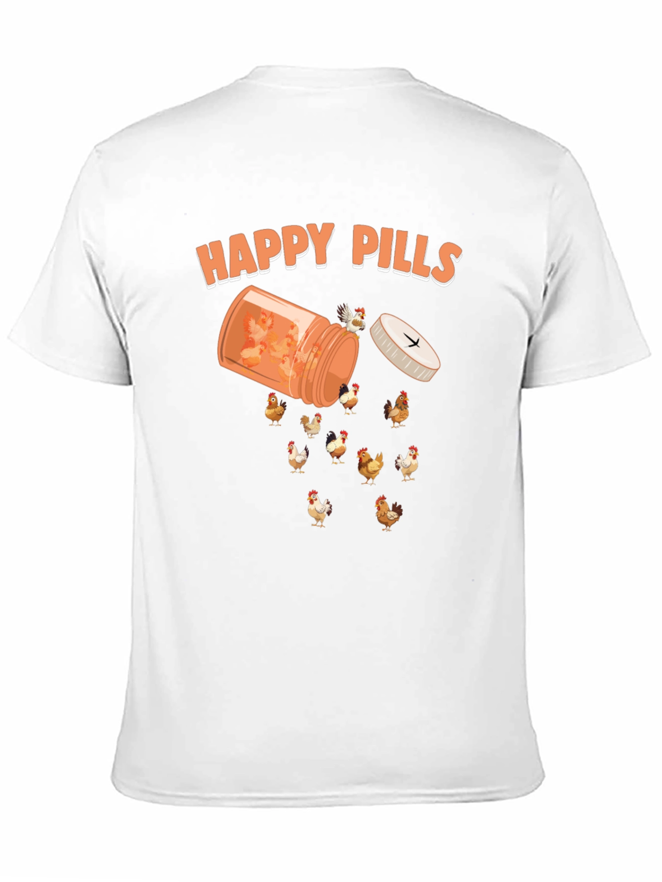 Happy Pills Chicken T-Shirt