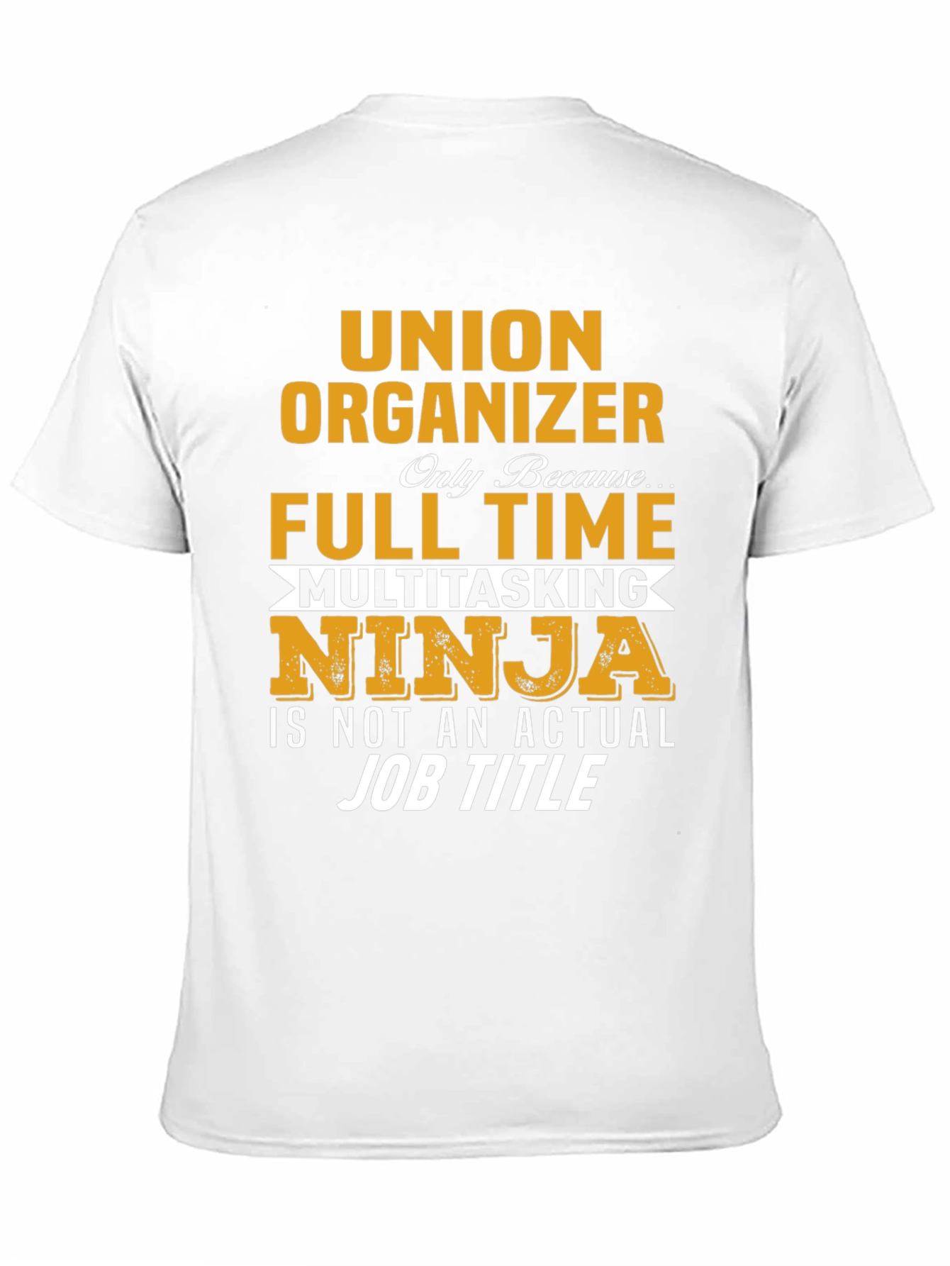 Union Organizer Multitasking Ninja Graphic T-Shirt