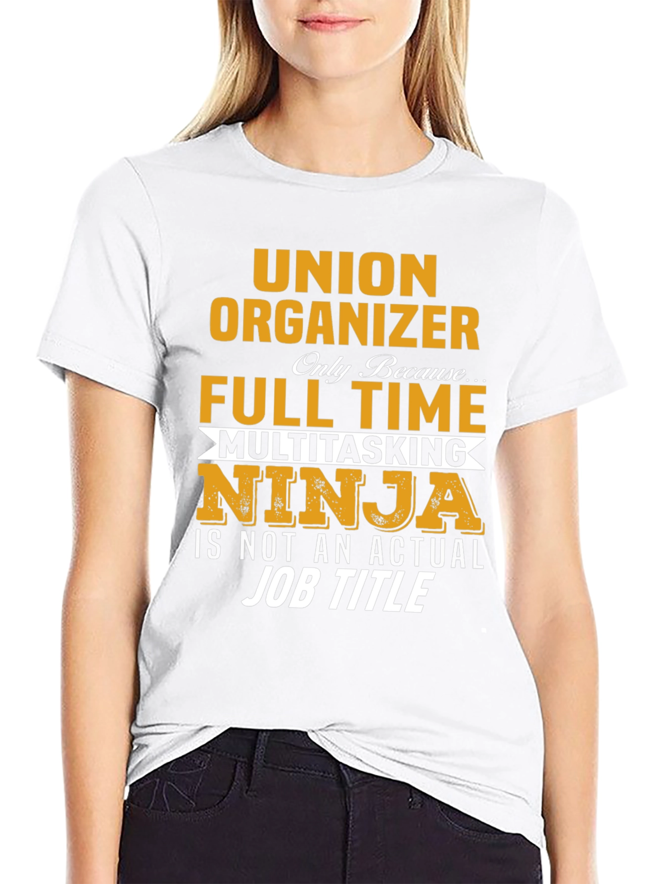 Union Organizer Multitasking Ninja Graphic T-Shirt
