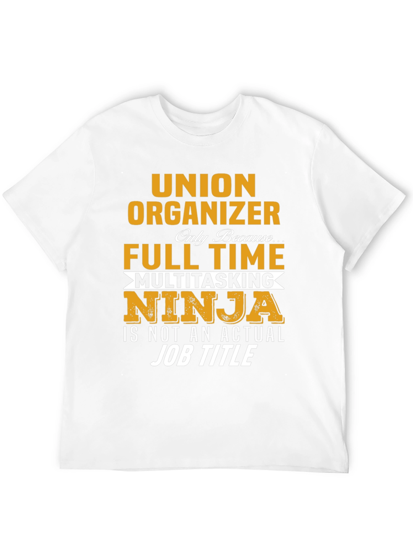 Union Organizer Multitasking Ninja Graphic T-Shirt