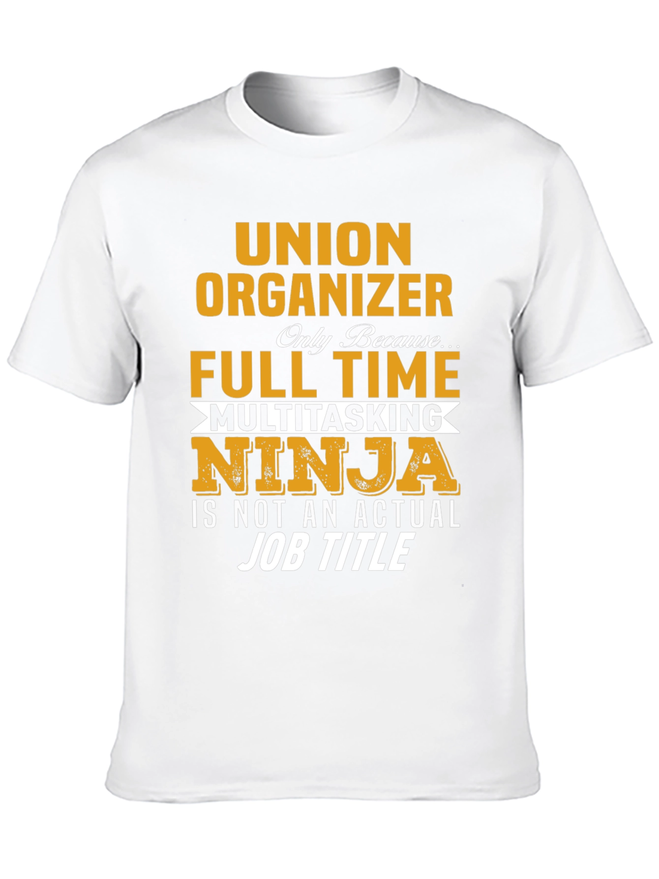 Union Organizer Multitasking Ninja Graphic T-Shirt