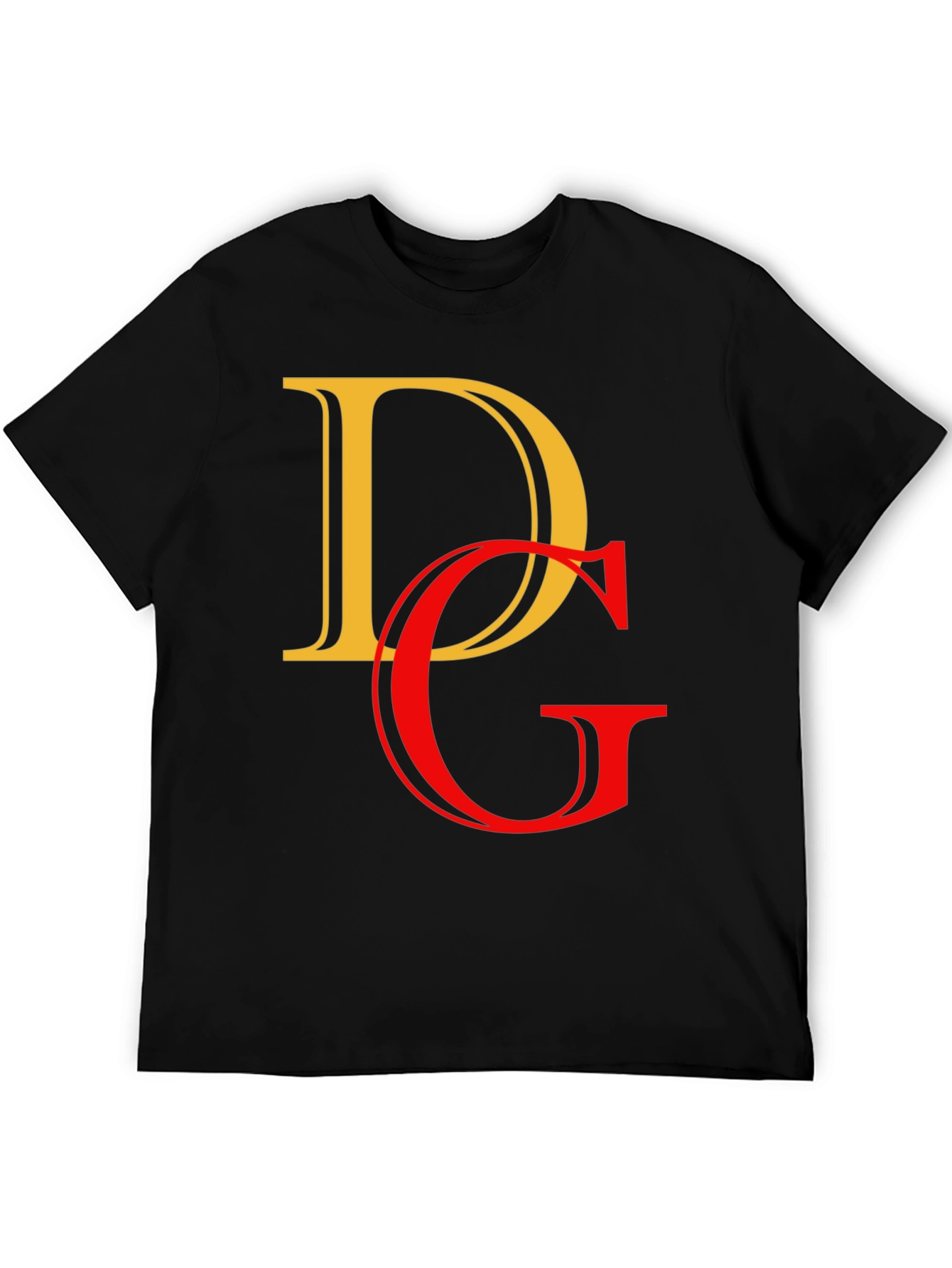 DG Graphic Tee - Stylish Black T-Shirt