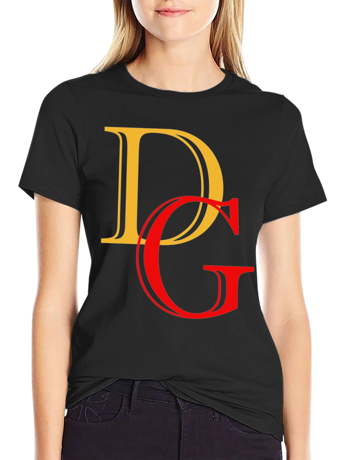 DG Graphic Tee - Stylish Black T-Shirt