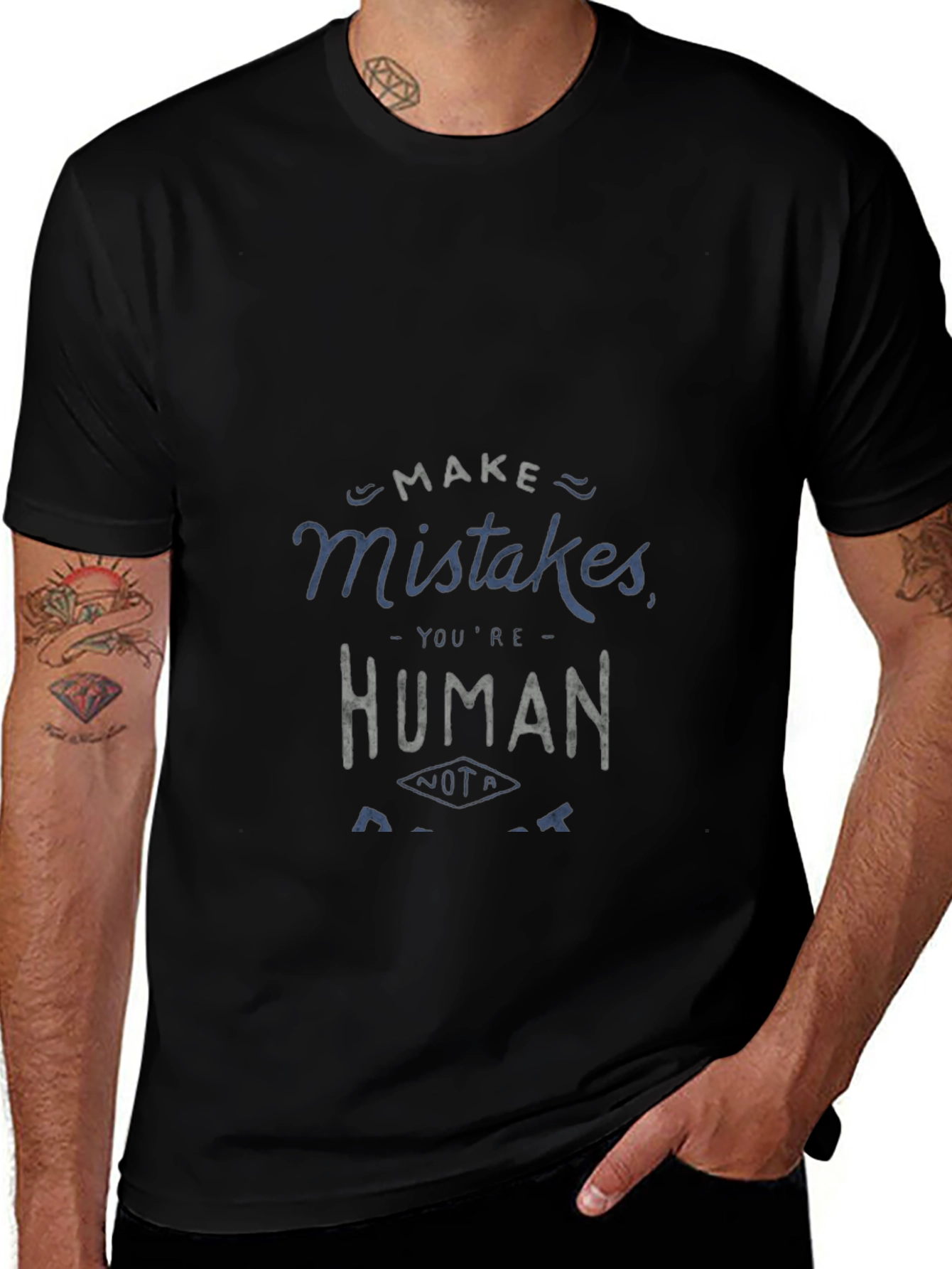 Make Mistakes T-Shirt - Human Graphic Tee