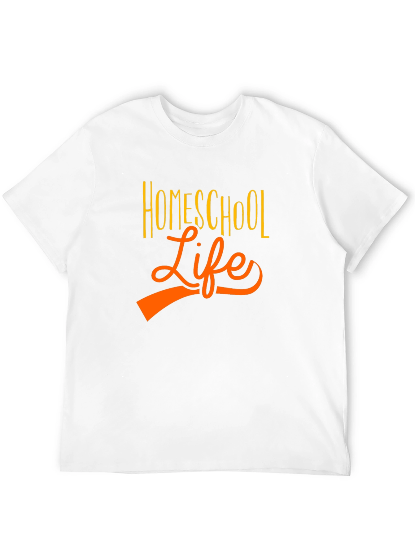 Homeschool Life T-Shirt - Black Casual Tee