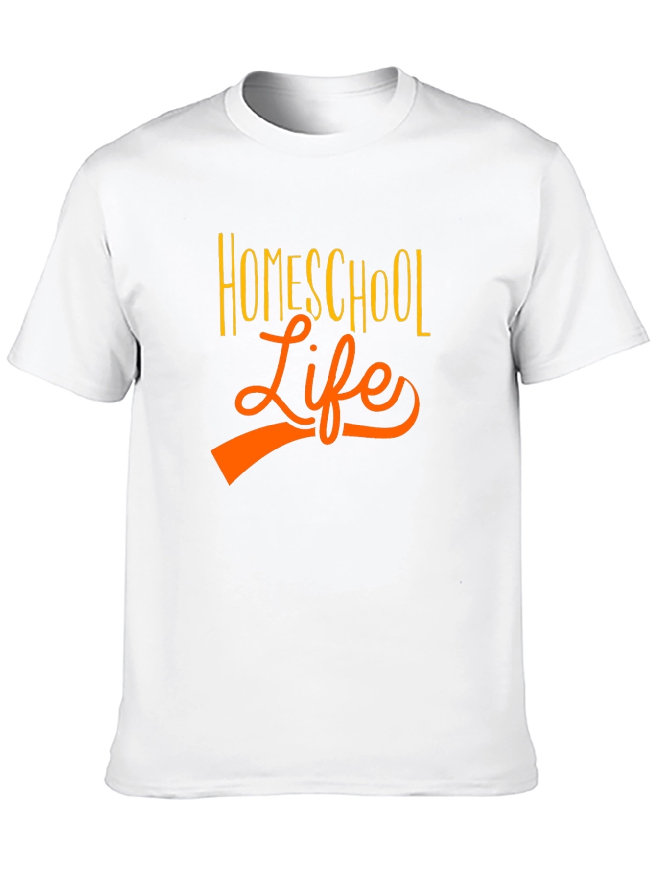 Homeschool Life T-Shirt - Black Casual Tee