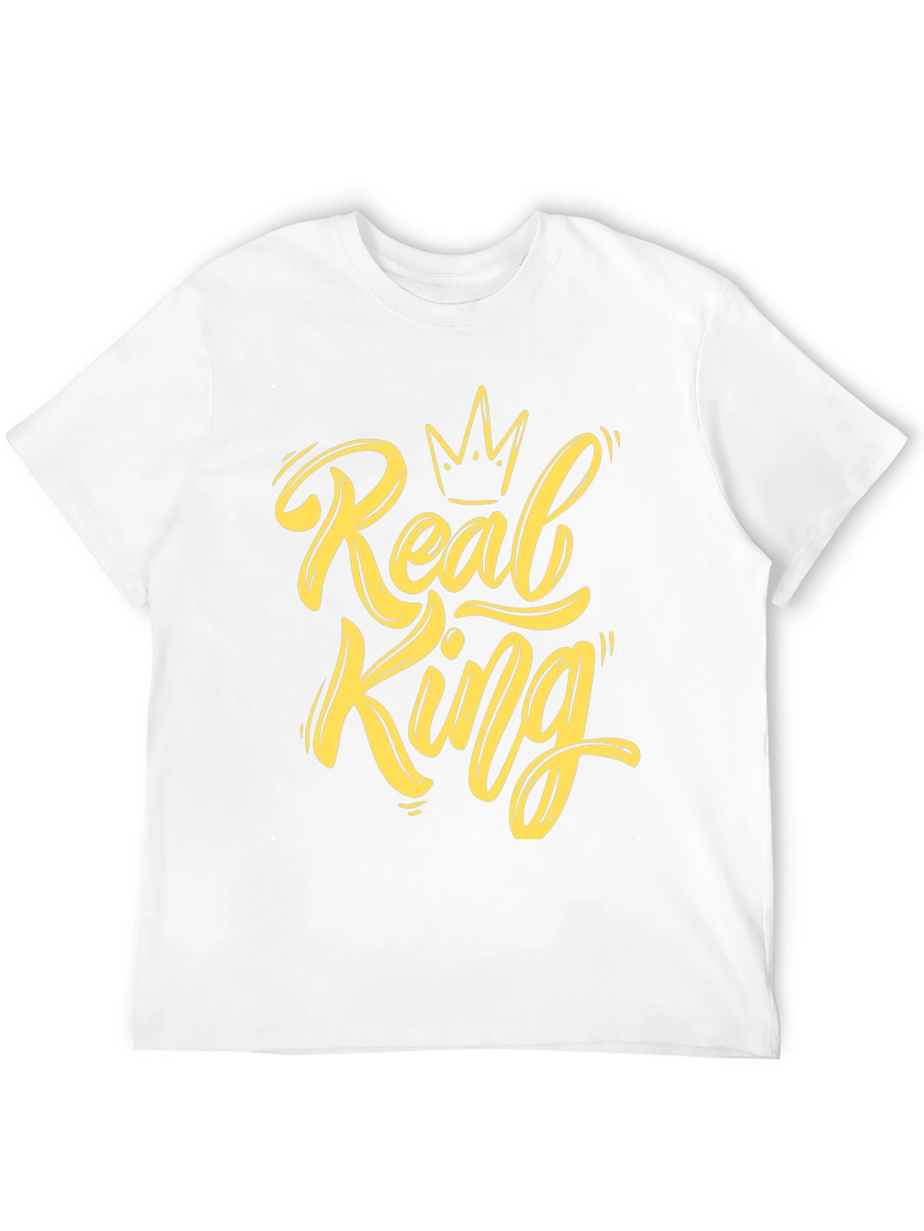 Real King Black Tee