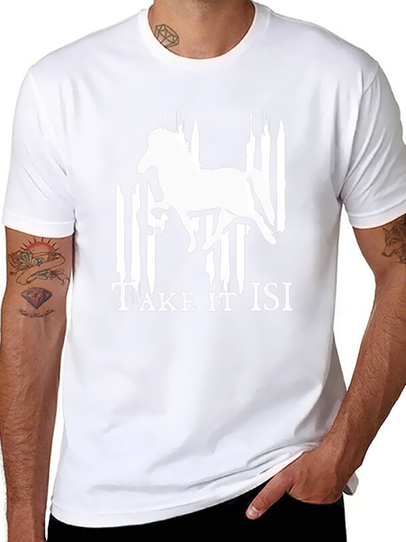 Take It Isi T-Shirt - Horse Graphic Tee
