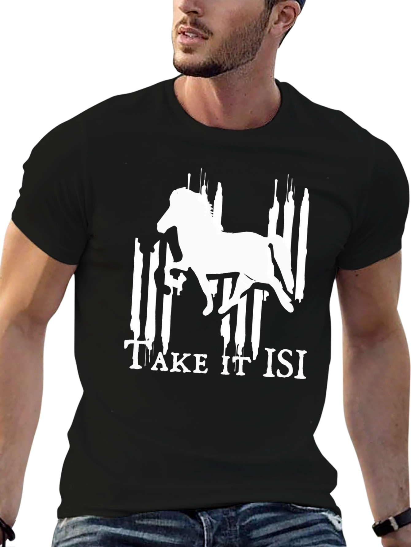 Take It Isi T-Shirt - Horse Graphic Tee