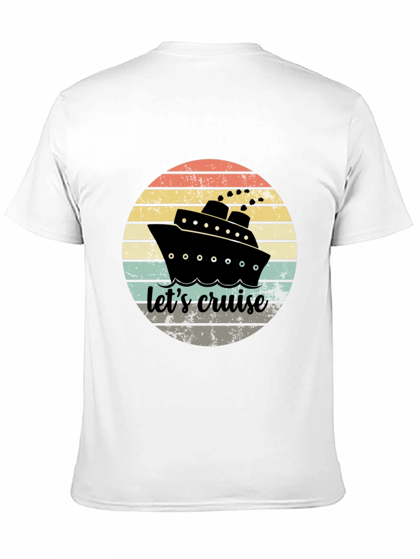 Lets Cruise Graphic Tee - Nautical Summer T-Shirt
