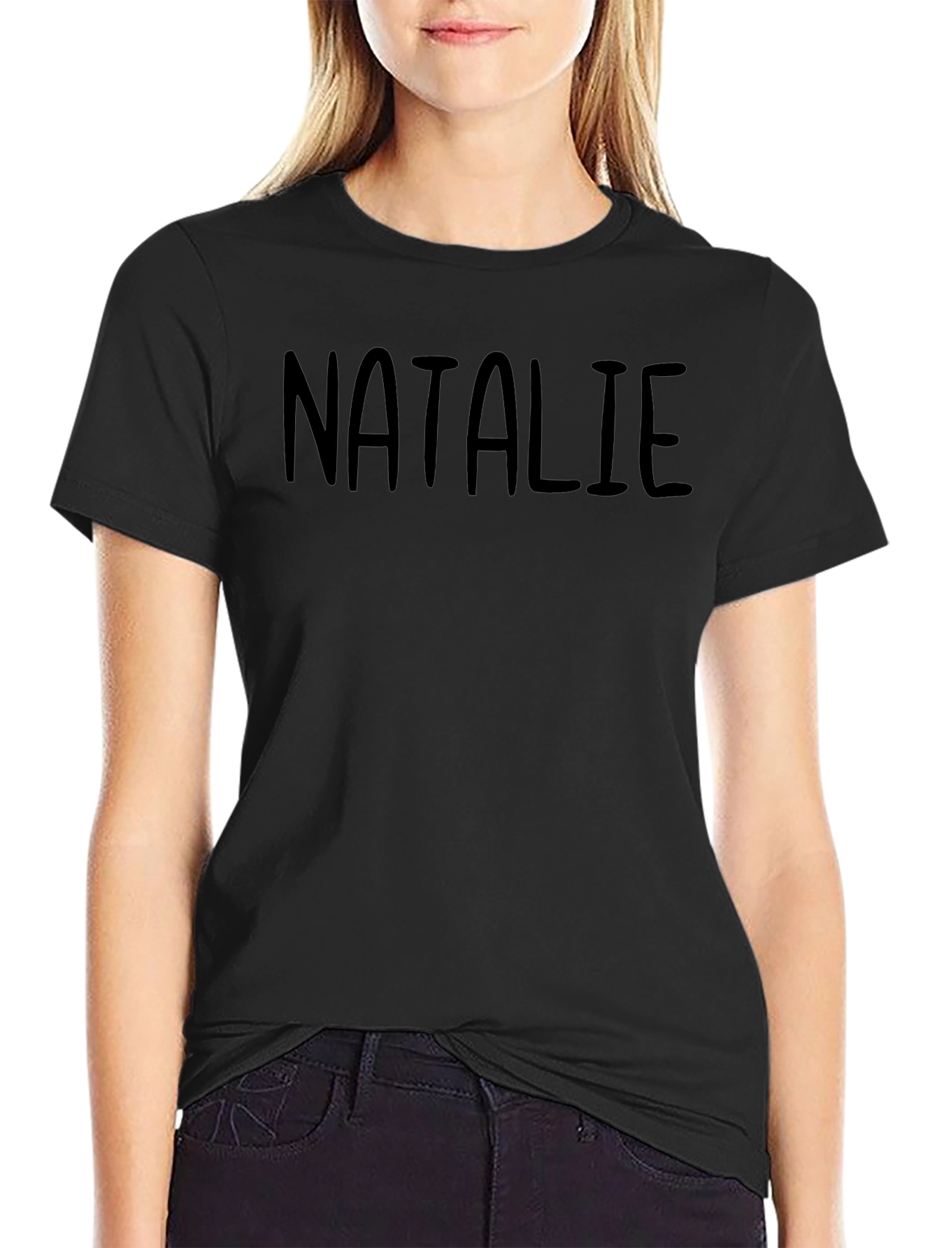 Natalie T-Shirt - Classic Black Tee