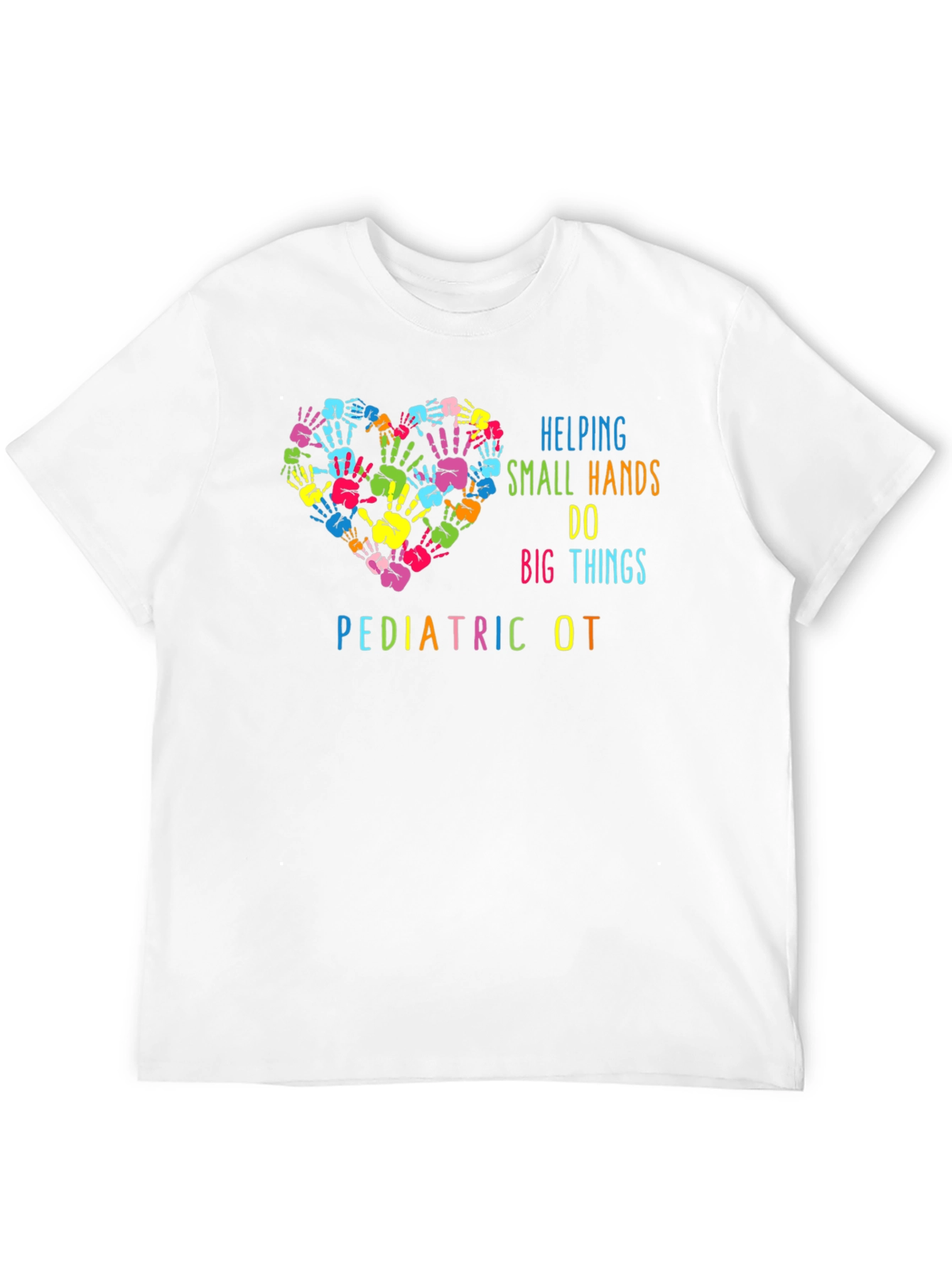 Pediatric OT Helping Hands Graphic T-Shirt