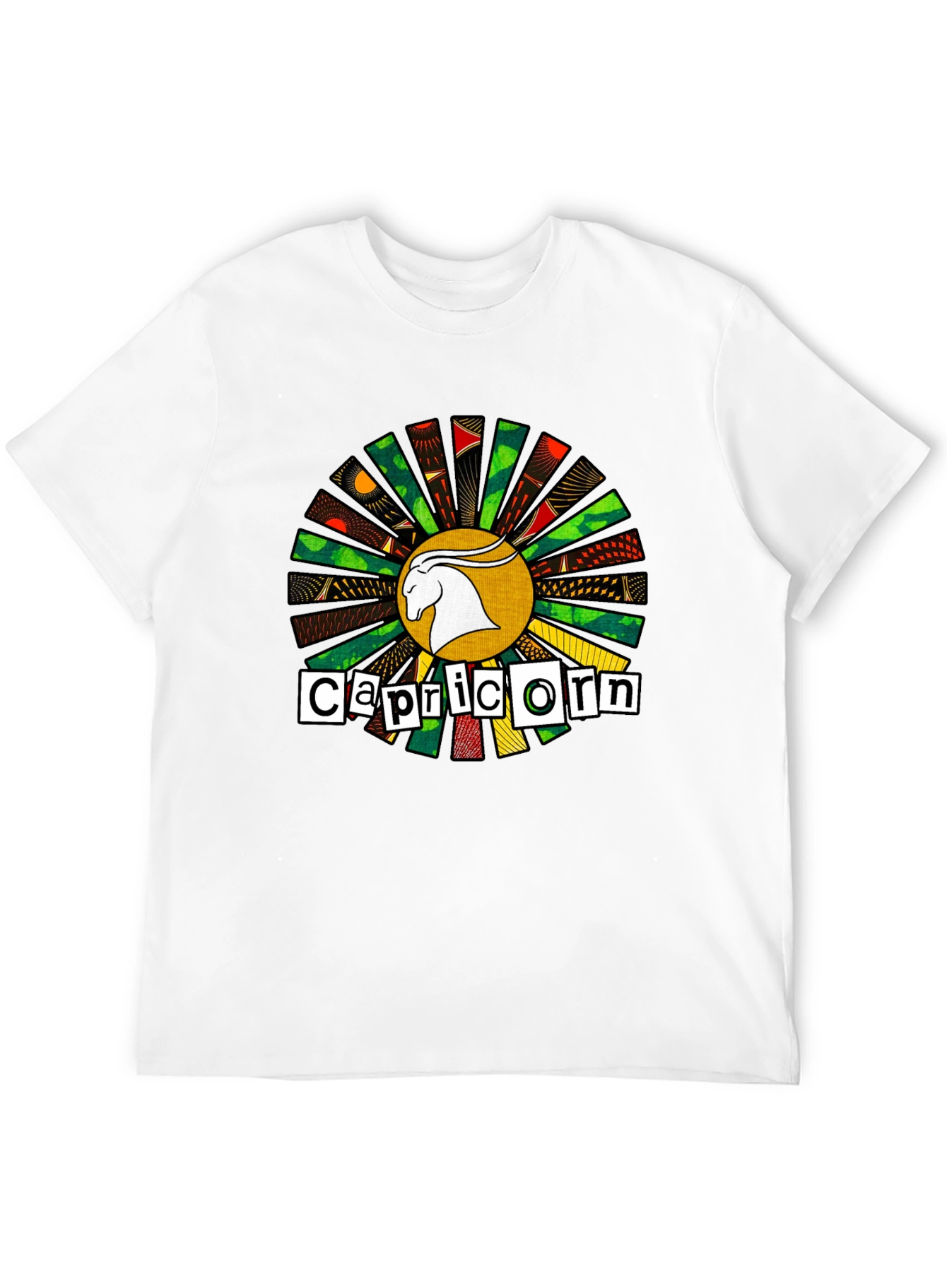 Capricorn Zodiac Sign Graphic T-Shirt