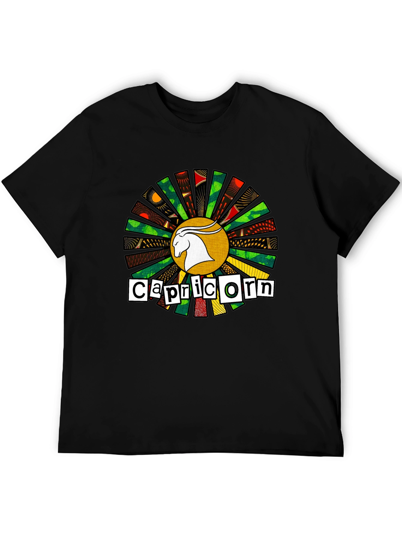 Capricorn Zodiac Sign Graphic T-Shirt