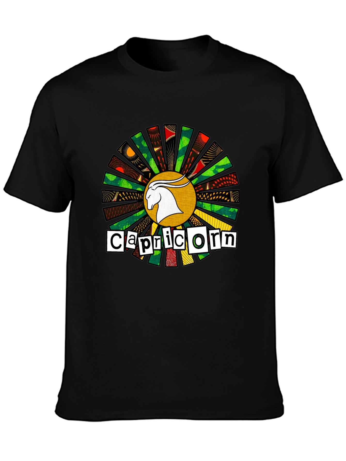 Capricorn Zodiac Sign Graphic T-Shirt